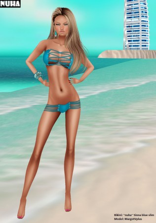 ~nuha~ Sinna blue slim