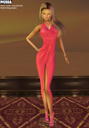 ~nuha~ Lizzy pink slim